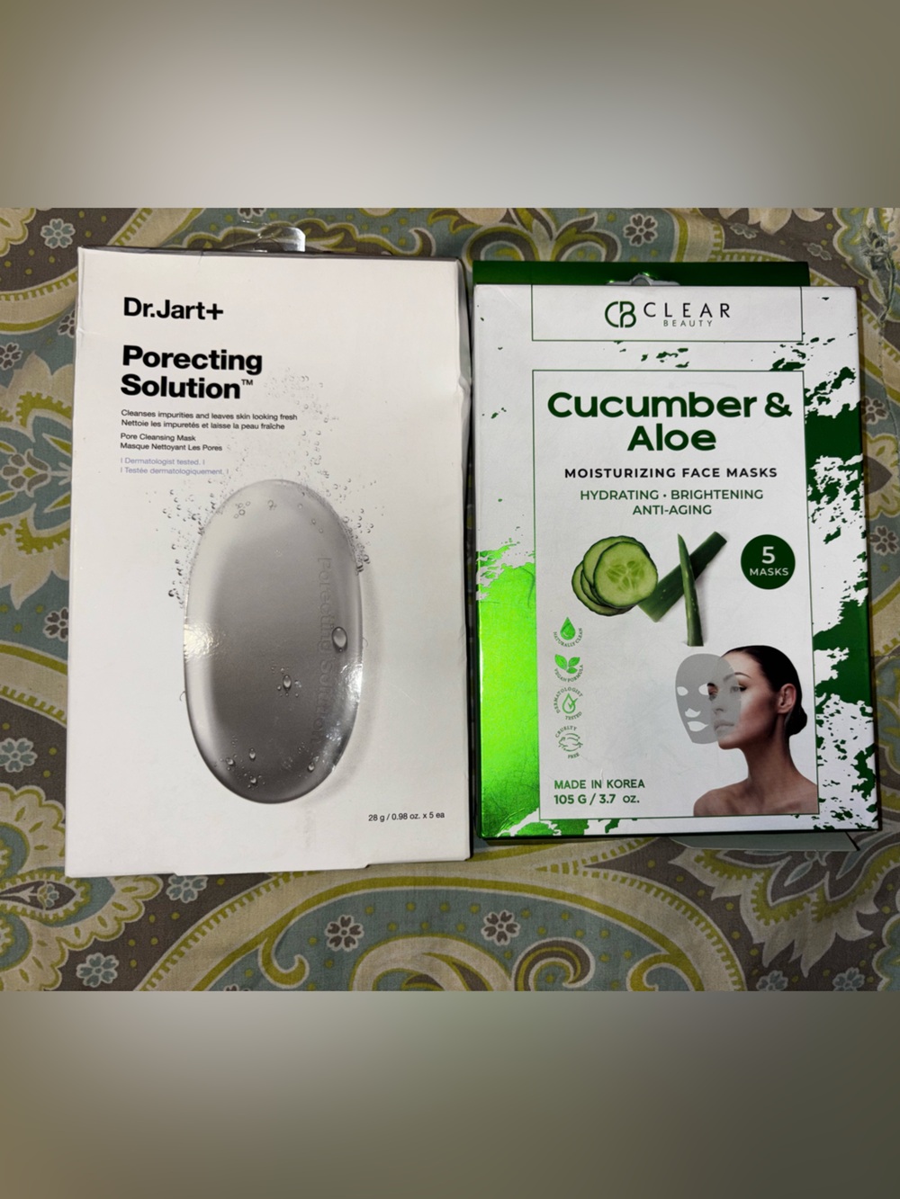 Porecting Solution - White Facial Mask Pack